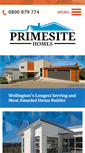 Mobile Screenshot of primesitehomes.co.nz